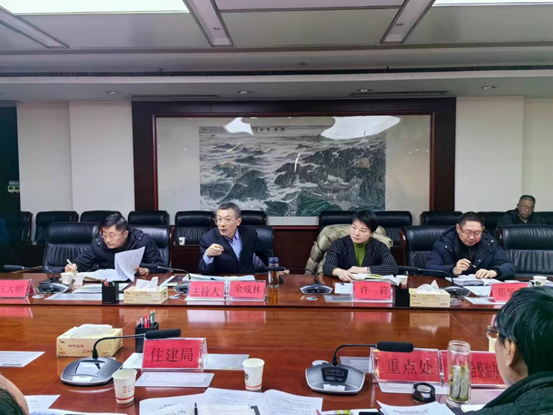 余成林副市长召开滁城排水综合整治工作调度会